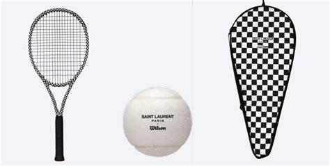 yves saint laurent wilson|Wilson and Saint Laurent Unveil Tennis Collaboration.